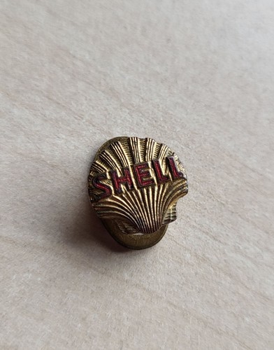 Vintage enamel shell - enamel,