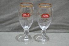 2x Stella Artois Chalice Pint