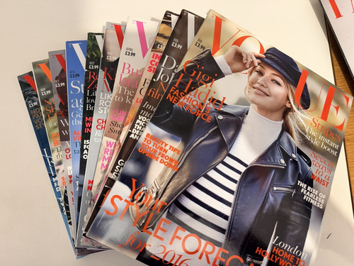 Vogue magazine job lot - magazine,