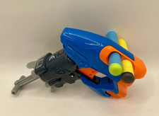 Nerf N-strike Dart Tag Pistol Blaster Blue With 2 Soft Foam Darts Fully Working
