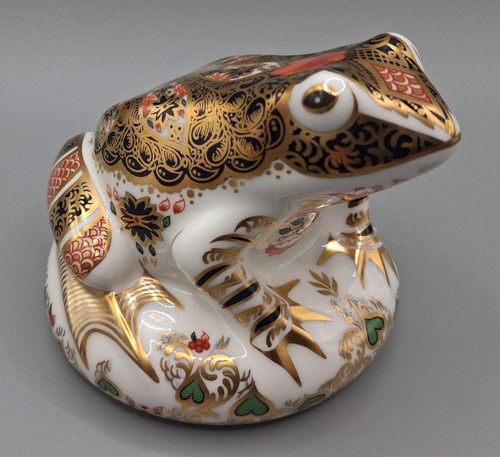 Royal crown derby paperweight - crown,