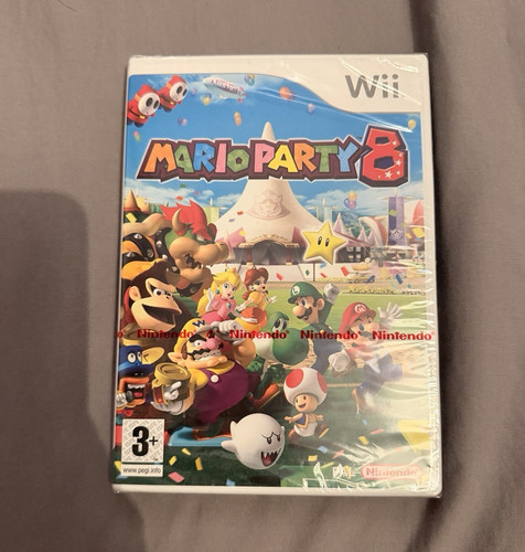 Rare sealed mario party wii - rare,