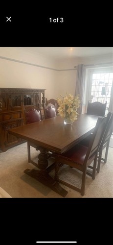 Old charm extendable table - extendable,