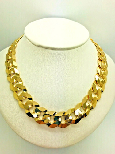 9ct yellow solid - solid, heavy