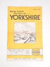 Bus Coach Timetable Leaflet