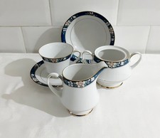 Rare Find Legendary Noritake Prescott Porcelain Floral Tea Set Of 5 Pieces