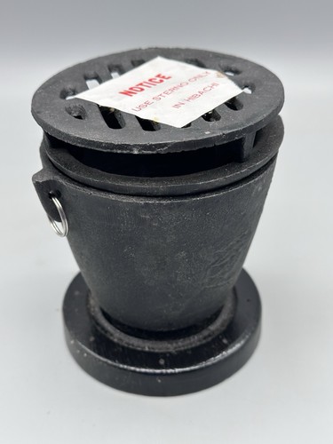 Vintage cast iron mini hibachi - vintage,