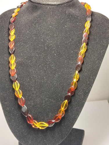Vintage amber flat - amber,