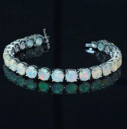 Bracelet opal silver 925 - bracelet,