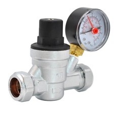 Water pressure reducing - pressure, valve