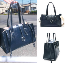 ZARA  Shopper Bag Blue