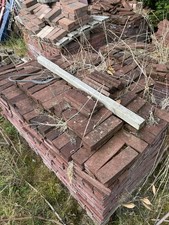 Rustic Red Blend Brick Slips BrickCladding WallCladding (price is per 500 slips)