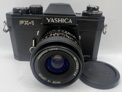 Yashica 35mm slr film - yashica,