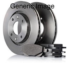 FOR HONDA CIVIC 2.0 TYPE-R FN2 06-11 FRONT BRAKE DISCS & PADS