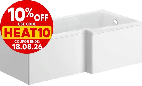 1700mm shaped white - 1700mm,