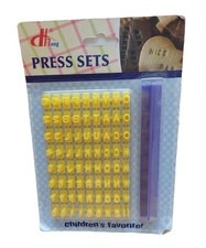 Alphabet Letter Impress Set  Fondant Cookie Biscuit Cutter Stamp Cake Diy  NEW