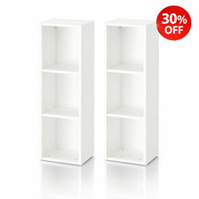 White Shelf Unit 29x88cm Kids