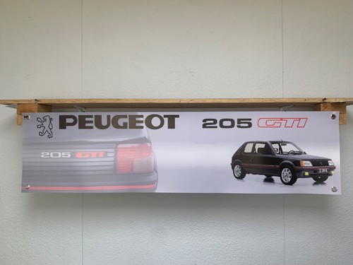 Peugeot 205 gti banner - peugeot,