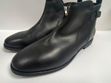 UGG Black Leather Boots UK 8.5