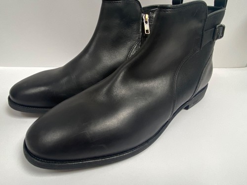 Ugg black leather boots - leather, uk