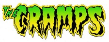 THE CRAMPS GREEN VINYL STICKER