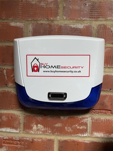 Solar powered dummy alarm box - powered,