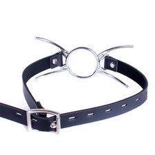3.9cm O Ring Spider Gag Large Open Mouth Gag Restraint Harness Adjustable Straps
