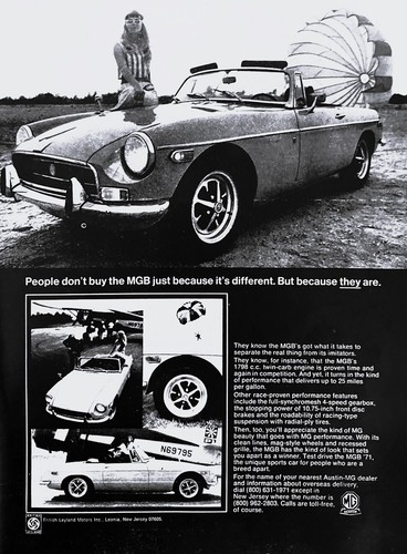 1971 mgb sports car - 1971,