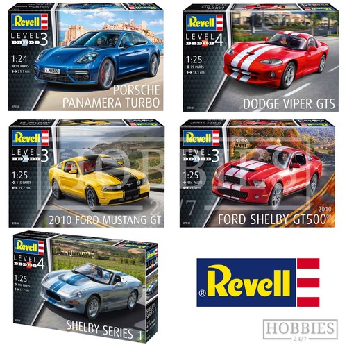 Revell car model kits 24 - revell,
