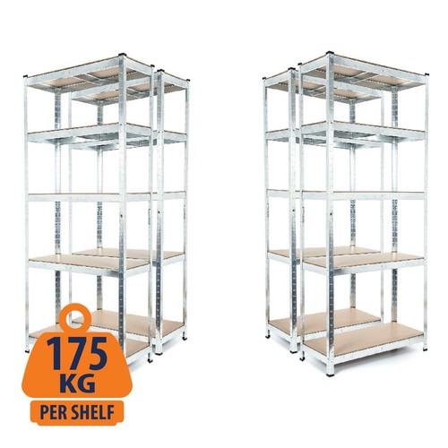 Galvanised steel bays 5tier - 4,