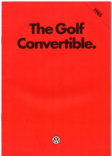 Volkswagen golf convertible - volkswagen,