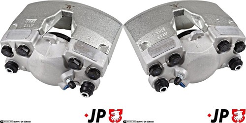 Brake calipers set front - front, axle