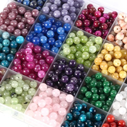 Semi precious gemstone beads - precious,