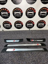 AUDI A5 DOOR SILL SCUFF KICK PLATE TRIM PANEL SET S LINE 8T8853374B MK1 2007-17