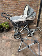 Silver Cross 3 in 1 Travel System - Pram, Pushchair, Carrycot & Stand