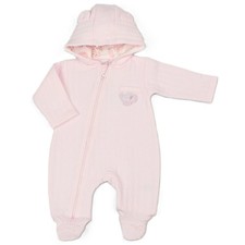 Baby Girls Pramsuit Pink