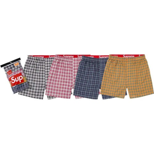 Supreme hanes plaid - plaid, boxers