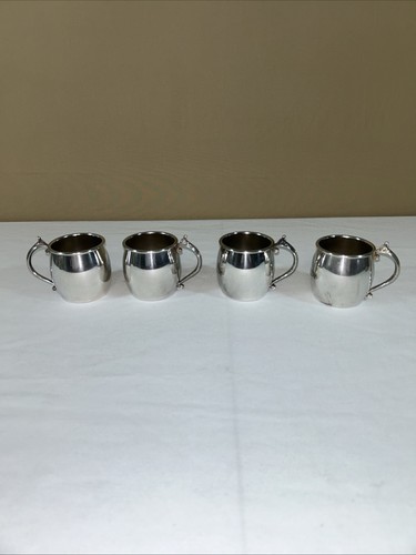 Vintage silver plate cups - vintage, for