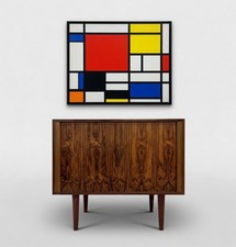 Rosewood tambour door - door, cabinet