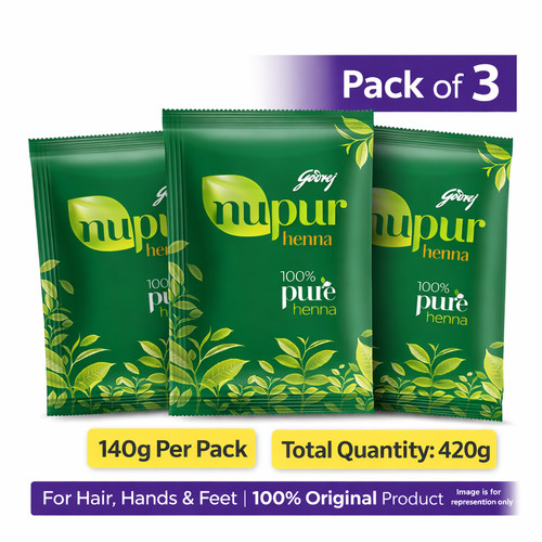 Godrej nupur 100 pure - 100%, henna
