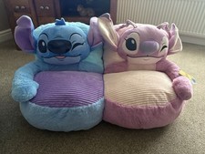 Disney Stitch and Angel Plush Sofa Chair Toy- In hand 🙌🏼 Fast Dispatch 🚚