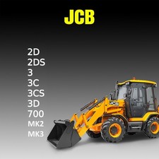 JCB 2D 2DS 3 3C 3CS 3D 700 MK2