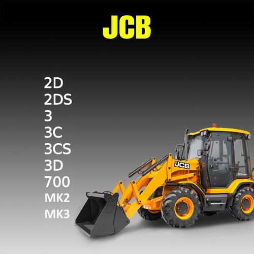 Jcb 2ds 3cs 3d 700 - 2ds,