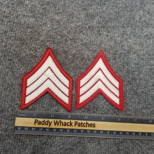 Pair sergeant rank patches - pair,