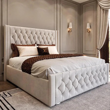 Luxury Winged Bed Frame Plush