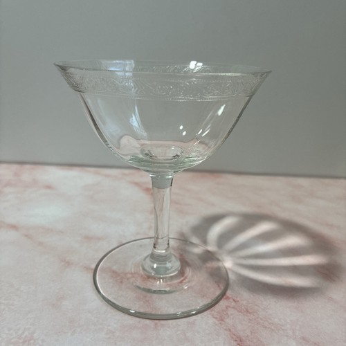 Vintage edwardian hand etched - hand,