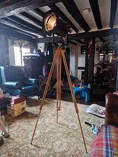 Hardwood Tripod Floor Lamp