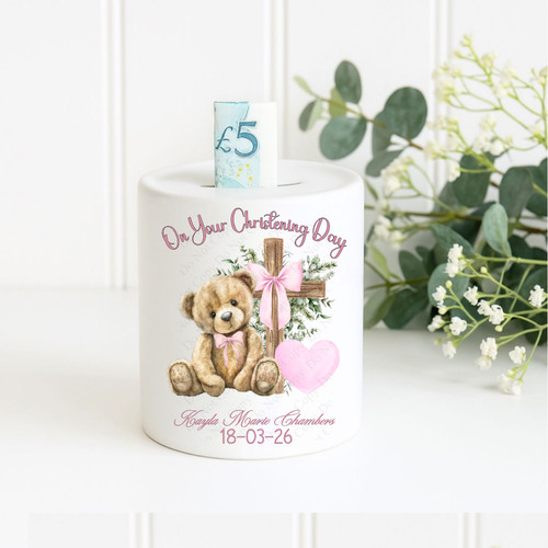Personalised christening money - christening,