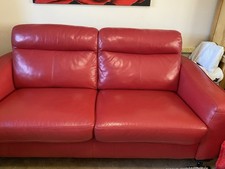 Leather Sofa Bed And Matching