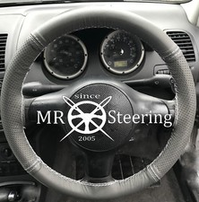 GREY TWO TONE LEATHER STEERING